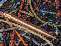 Copper Marlin Spike with Grooves