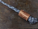 Large Copper Topo Lanyard Bead and a Free Paracord Lanyard