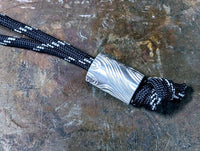 Large Aluminum Topo Lanyard Bead and a Free Paracord Lanyard