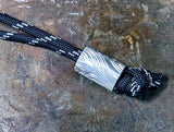 Large Aluminum Topo Lanyard Bead and a Free Paracord Lanyard