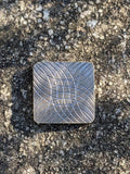 Brass Square Worry Stone
