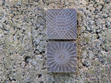 Brass Square Worry Stone